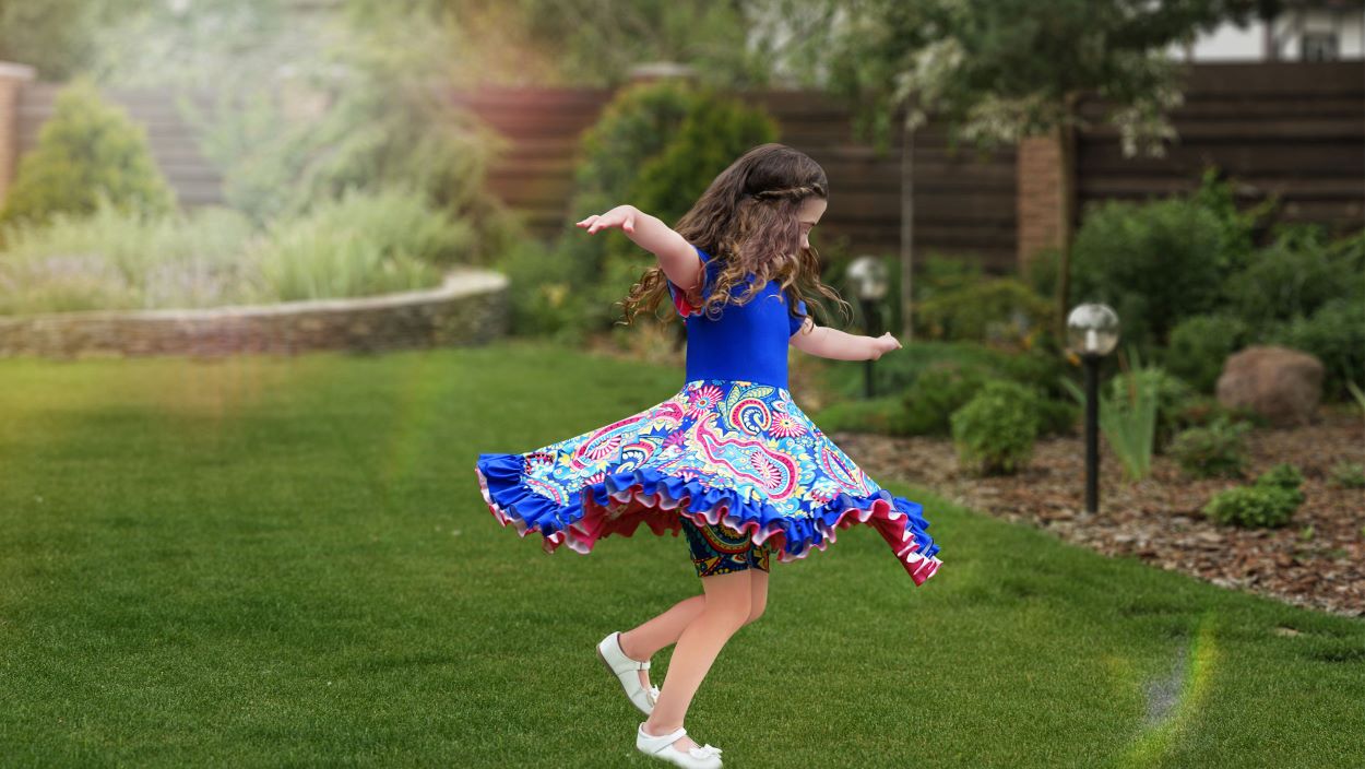 Girls Twirly Dress