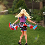 Lola Dress - Butterfly Ombré Twirling Reversible