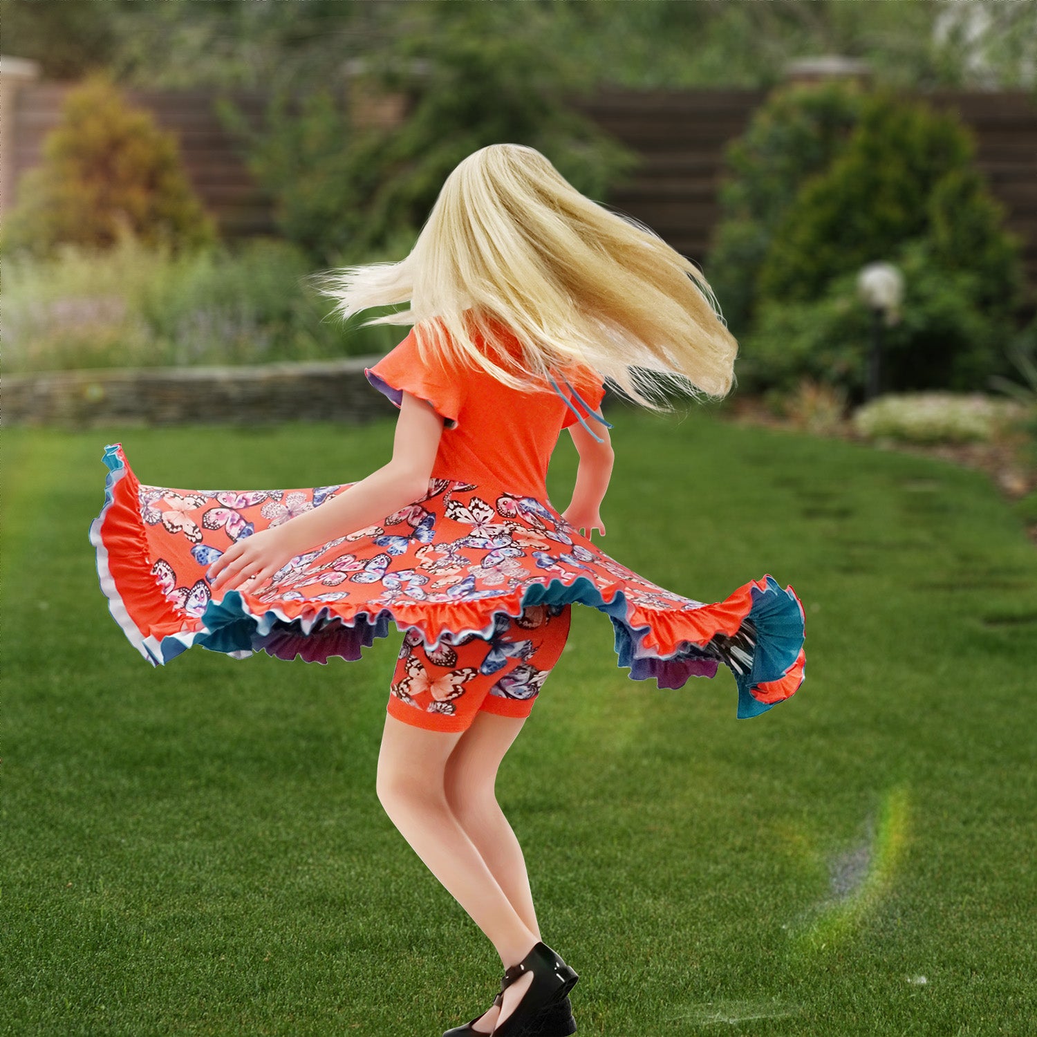 Girls' Butterfly Dresses | Spinning Dresses at Sara Dresses | Twirly Dress Girls' Butterfly Dresses | Spinning Dresses at Sara Dresses | Twirly Dress