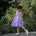 Elena Dress - Queens Violet