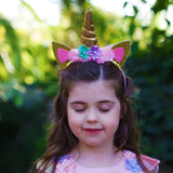 Unicorn Headband - Gold