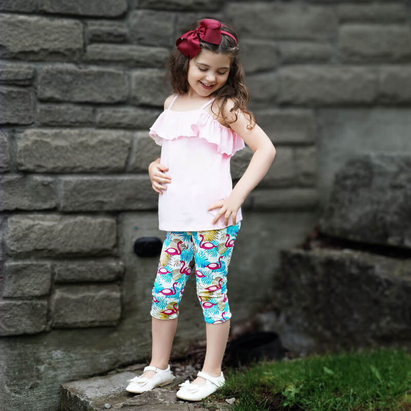 Capris for Your Little Girls View the Sara Dresses Collection