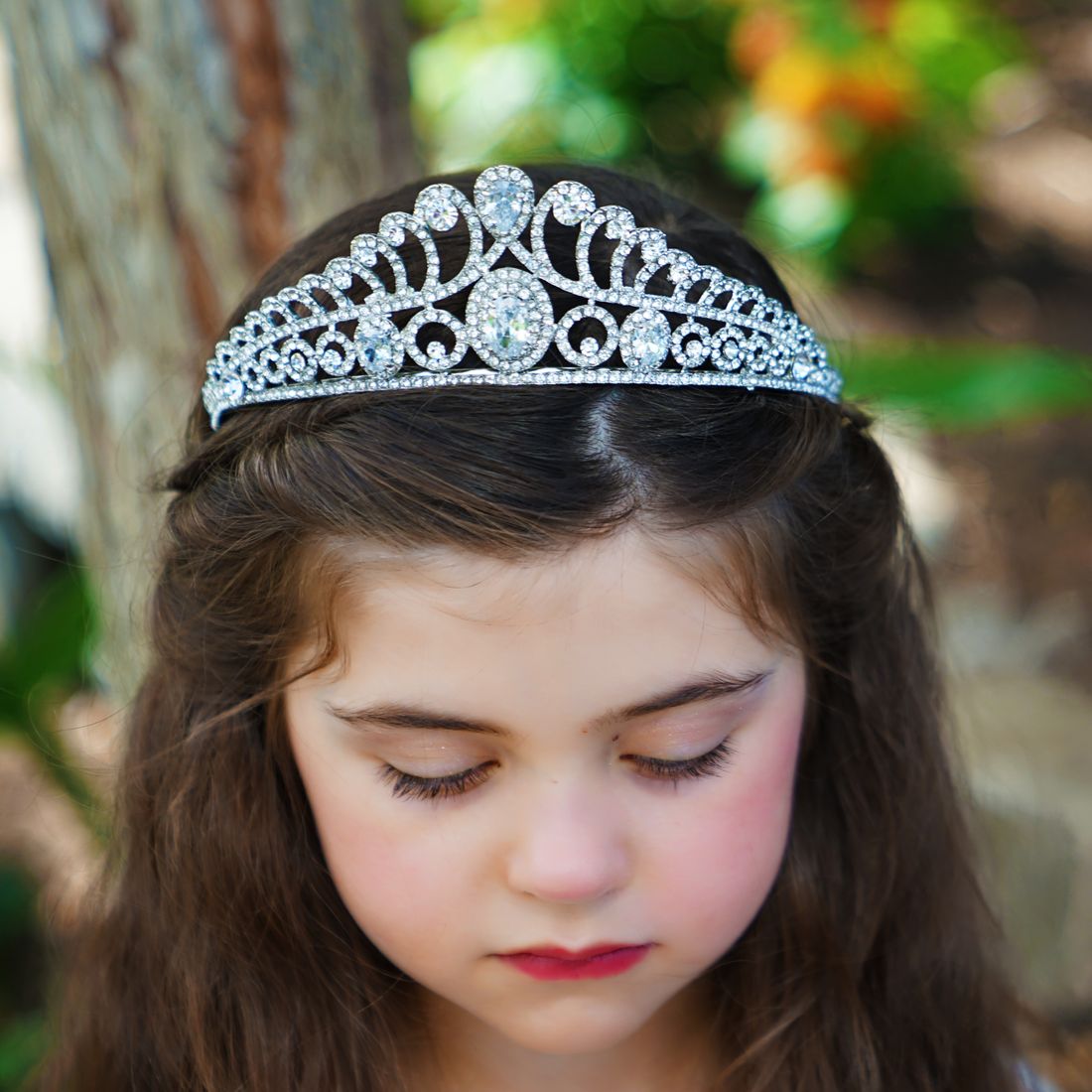 Utopian Jewel Tiara - Diamond White
