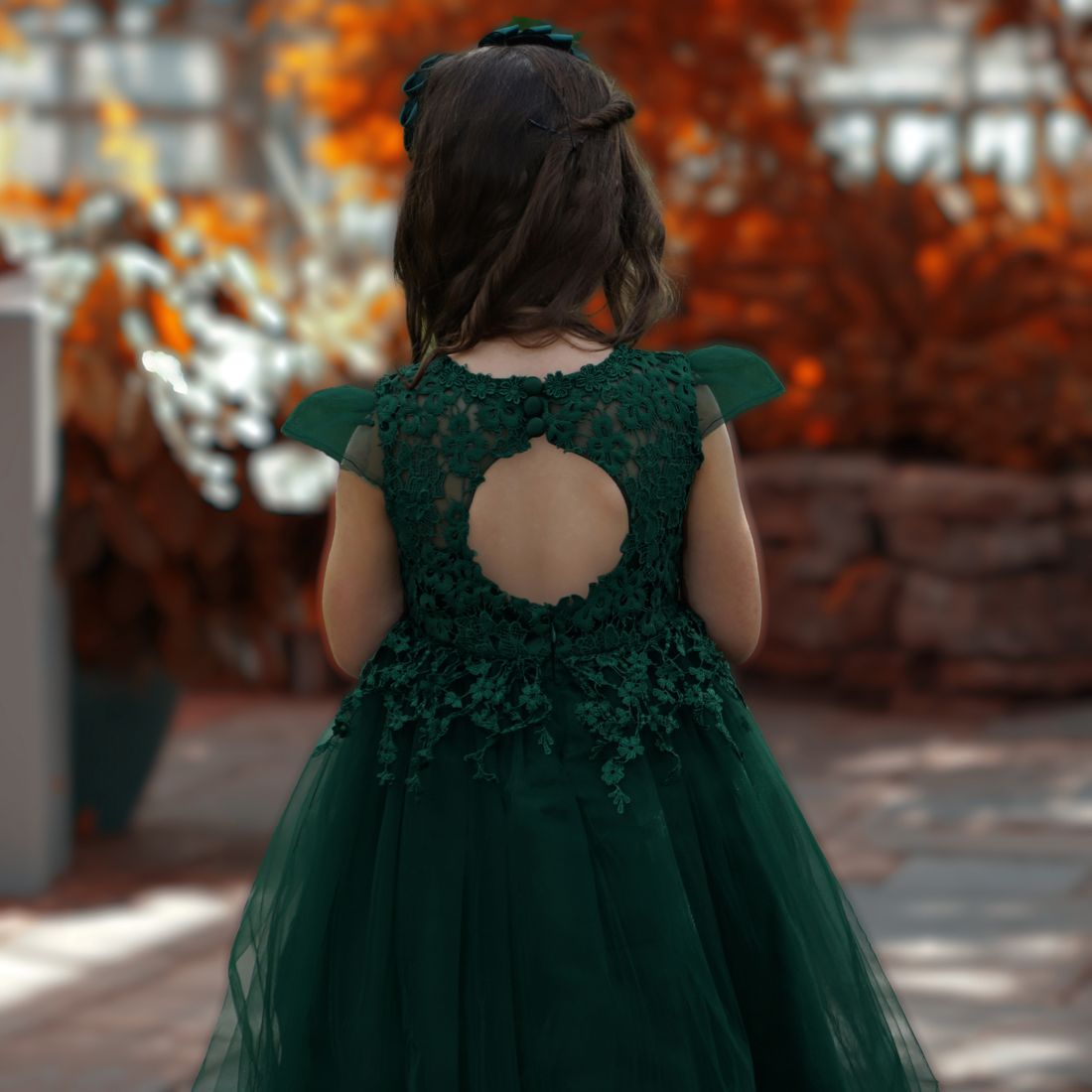 Joan Dress - Emerald Green