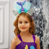Marilla Mermaid Dress - Purple