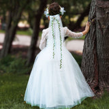 Bella Gown - Silk White