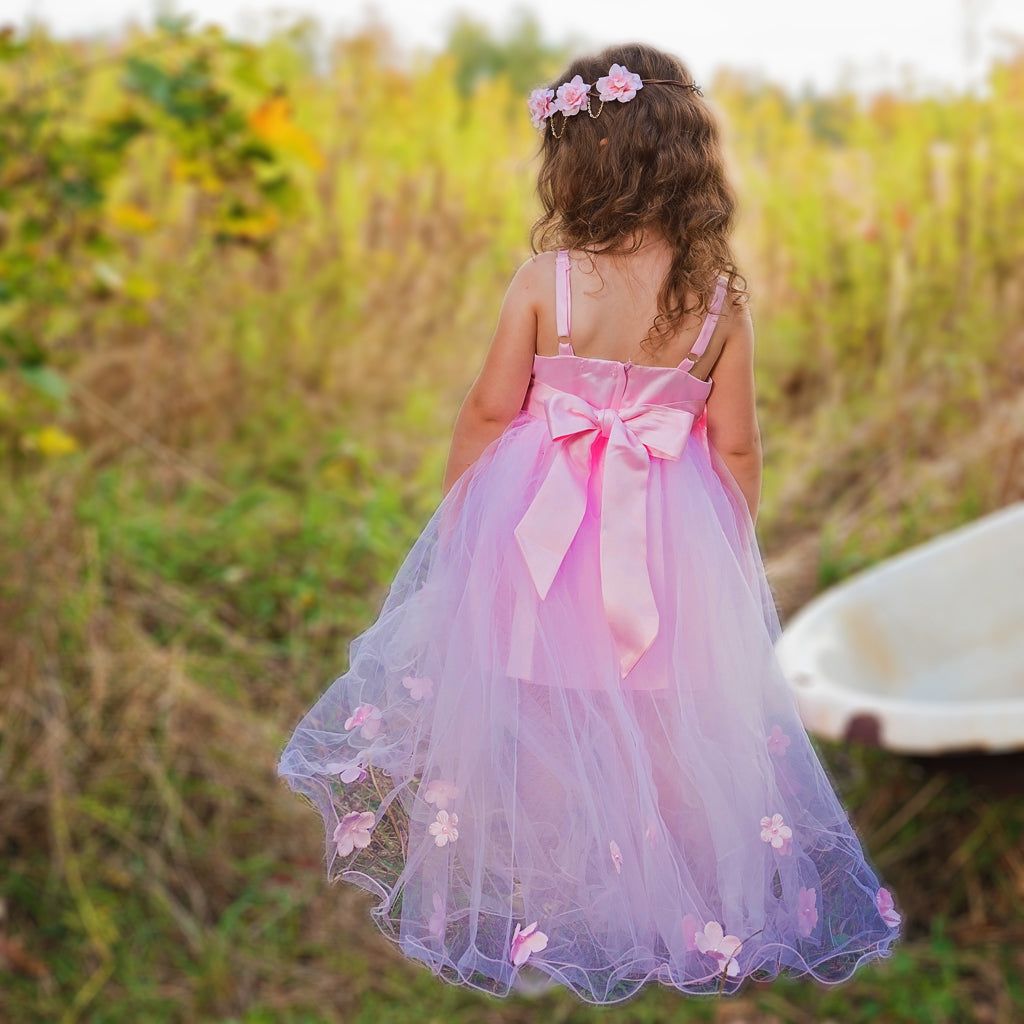 Fiona Dress - Mimi Pink