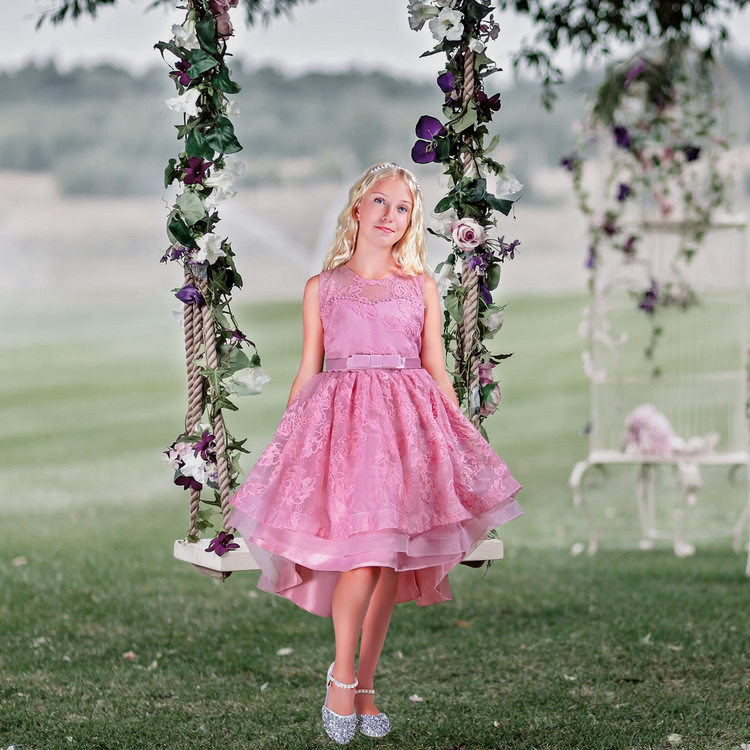 Cynthia Designer Girls Dress