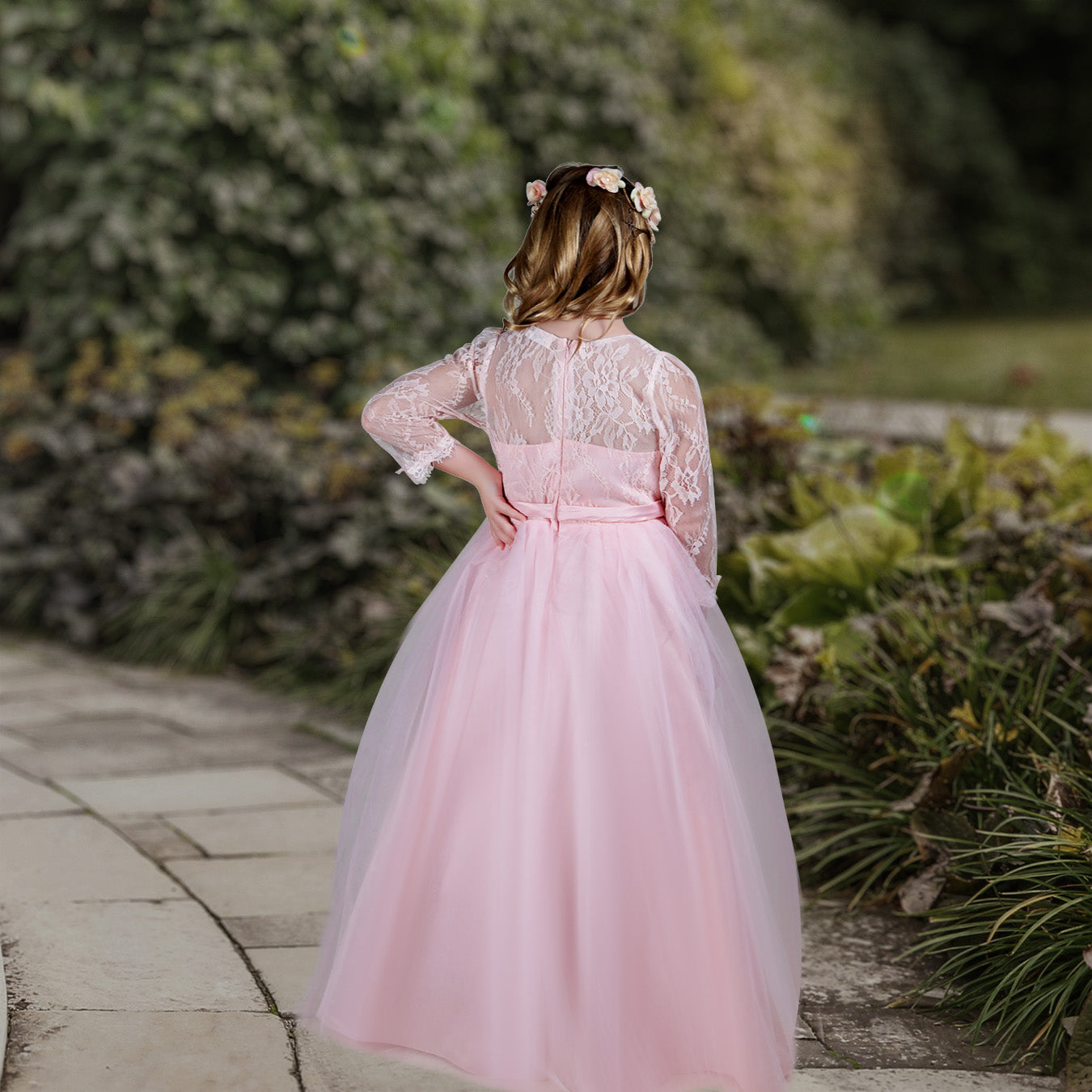 Isabel Designer Girls Dress - Valentine Pink Girls Dresses for Special Occasion Birthday Wedding Party Pageant Christmas Holiday Easter Isabel Designer Girls Dress - Valentine Pink Girls Dresses for Special Occasion Birthday Wedding Party Pageant Christmas Holiday Easter