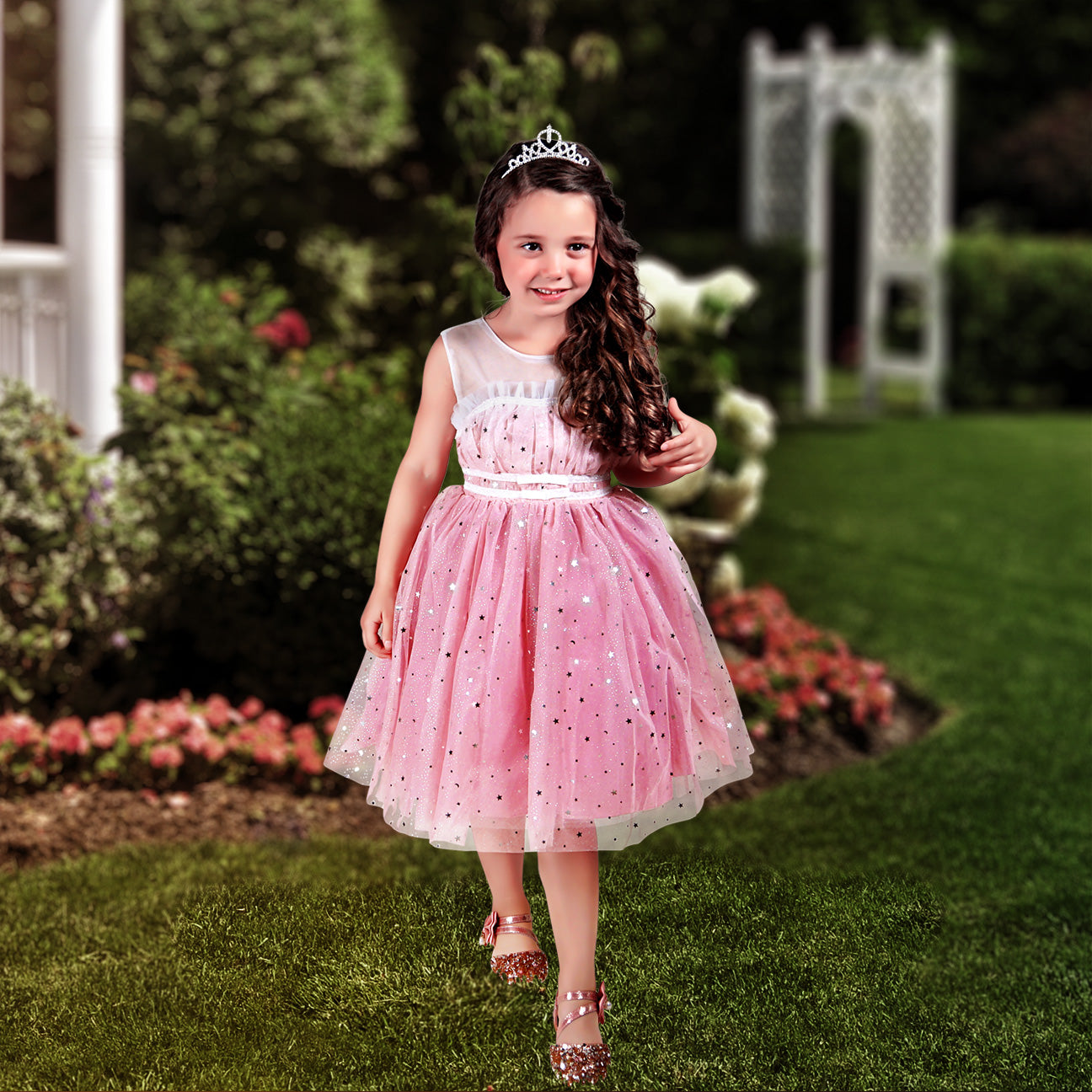 Olivia Dress - Princess Pink
