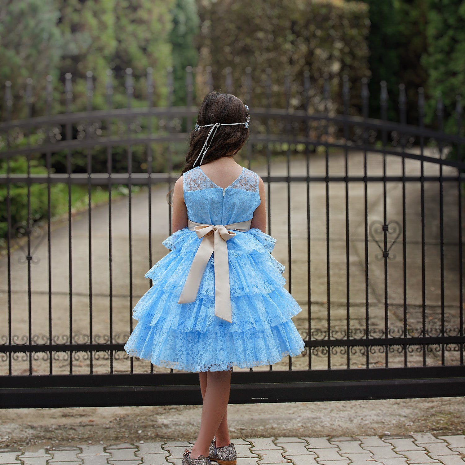 Audrey Girls Dress - Sky Blue - Girls Dresses for Special Occasion Birthday Wedding Party Pageant Christmas Holiday Easter Audrey Girls Dress - Sky Blue - Girls Dresses for Special Occasion Birthday Wedding Party Pageant Christmas Holiday Easter