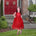 Francesa Dress - Red Media 1 of 4