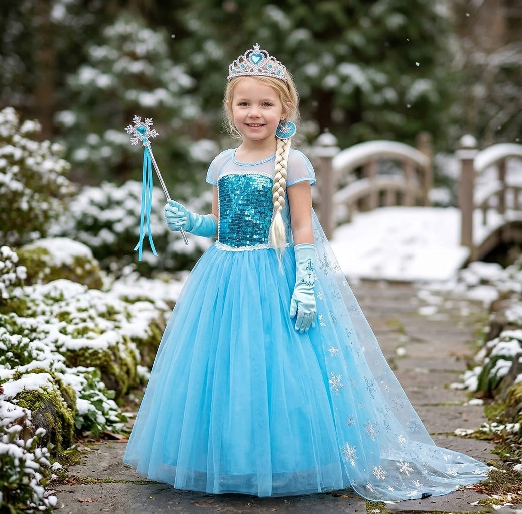 Ice Princess Costume Dress - 2 Ice Princess Costume Dress - 2
