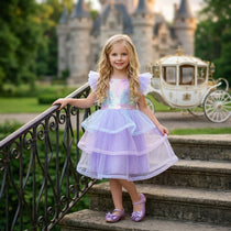 Nerida the Mermaid Costume Dress - Lavender