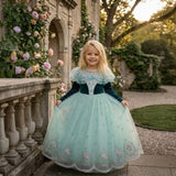 Nordic Princess Anna Costume Dress - Green
