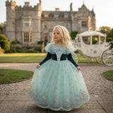 Princess Anna Nordic Costume Dress - Green