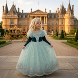 Princess Anna Nordic Costume Dress - Green