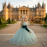 Princess Anna Nordic Costume Dress - Green