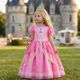 Princess Peach Costume Dress - Pink