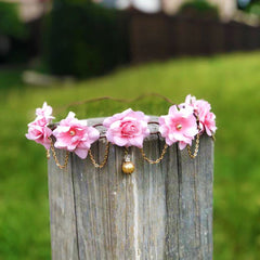 Floral Crown - Mimi Pink