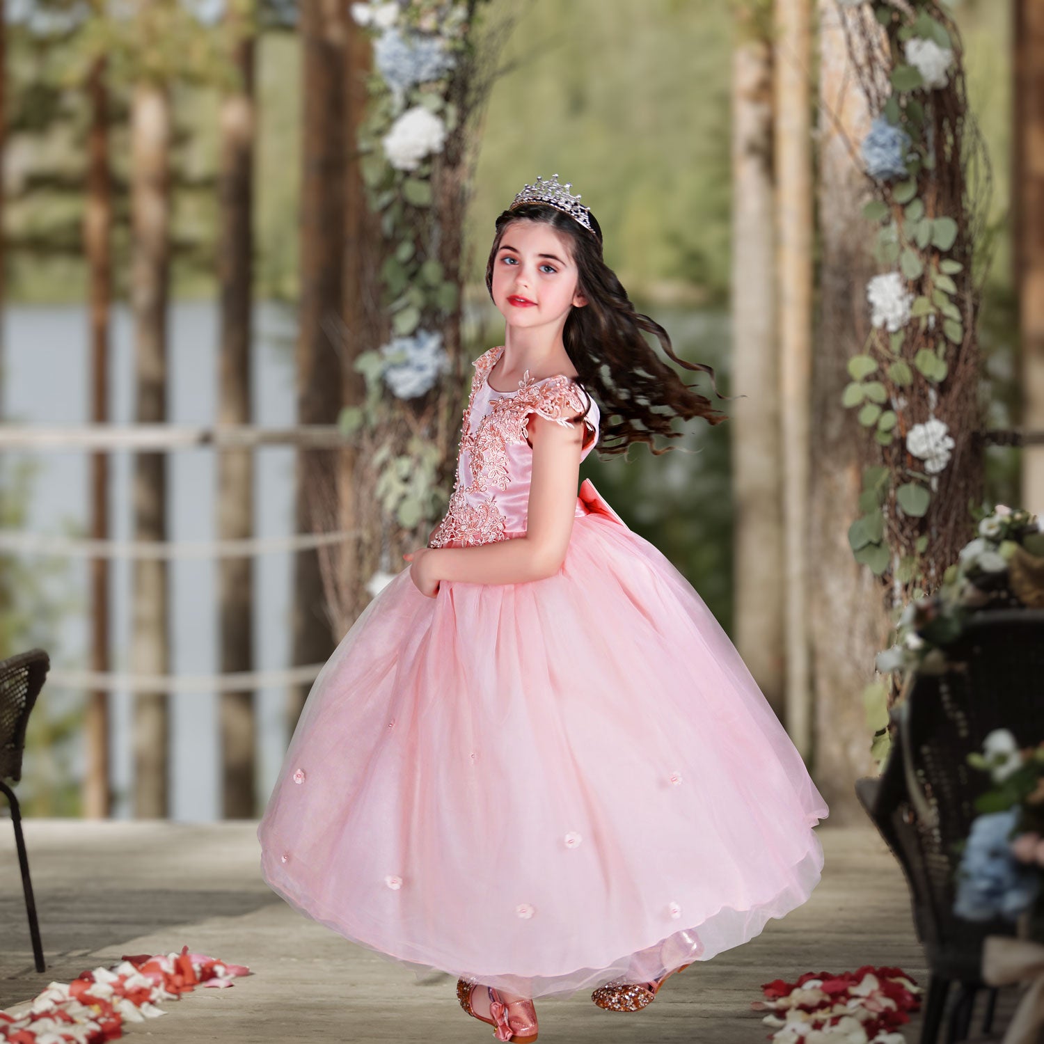 Pink Flower Girl Dresses | Flower Girl Dress | Sara Dresses Pink Flower Girl Dresses | Flower Girl Dress | Sara Dresses