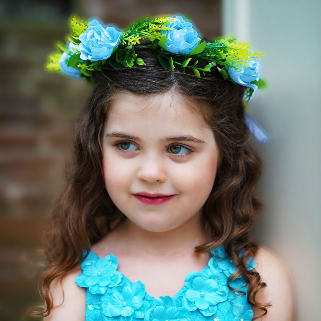 Flower Girl Head Wreath