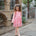 Lillian Dress - Mauve Pink