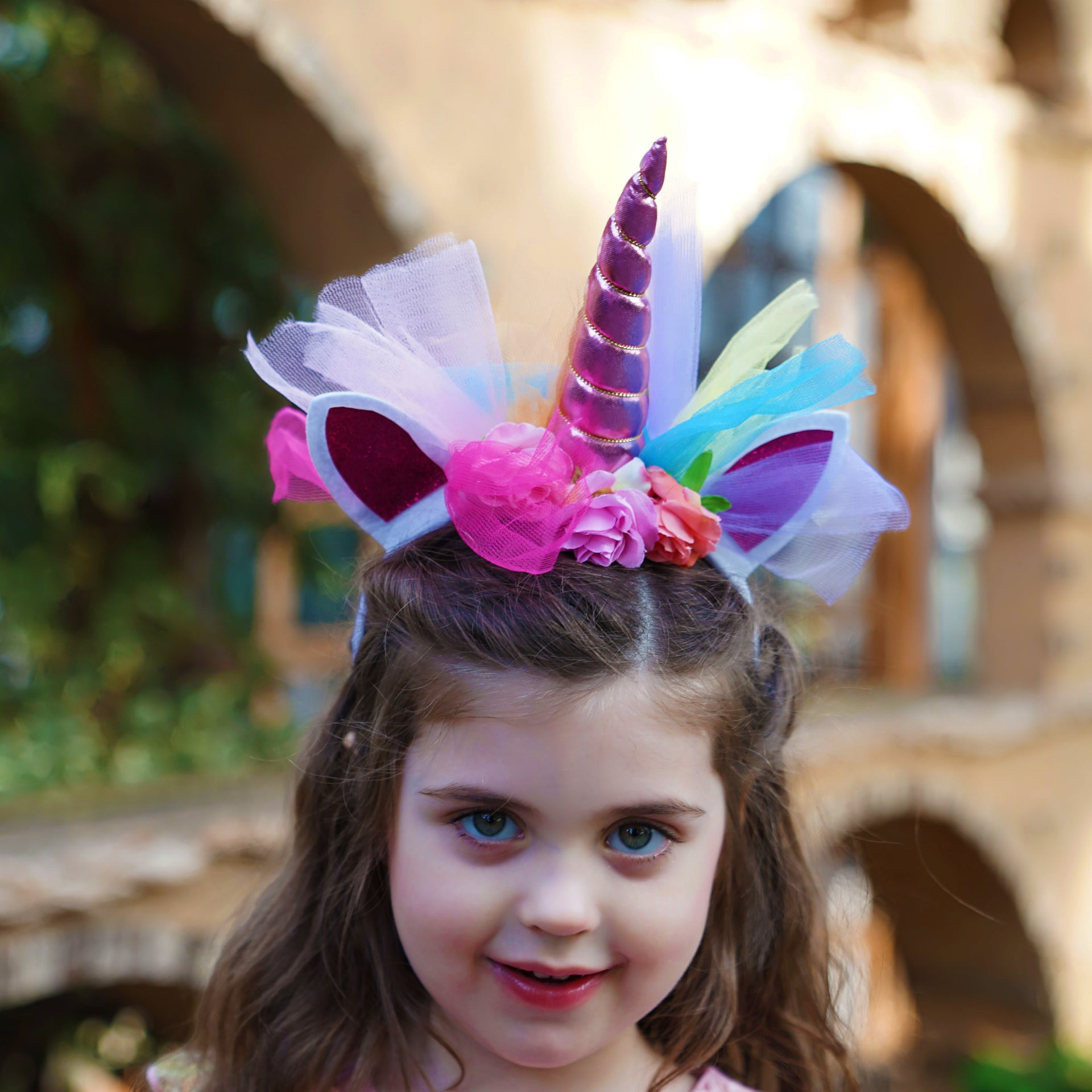 Unicorn Headband Jerris Apparel Unicorn Dress Long Tail Unicorn Birthday  Dress Set Includes Head Crown, Pony