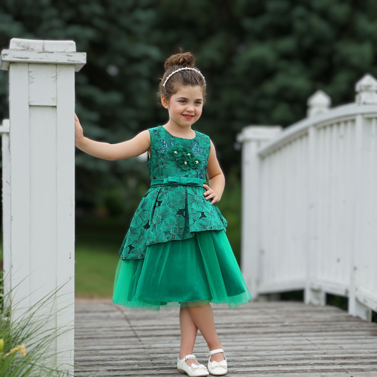 Green Flower Girl Dress | Fast Shipping | Sara Dresses Green Flower Girl Dress | Fast Shipping | Sara Dresses