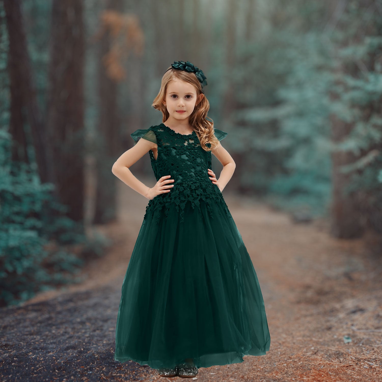 Girls Dresses Girls Vintage Dress Solid Round Neck Short Sleeve Swing Retro  Rockabilly Dresses 7 to 12 Years Party Dresses Irregular Clothes Princess  Dresses for Girls Army Green S - Walmart.com