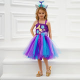 Marilla Mermaid Dress - Purple