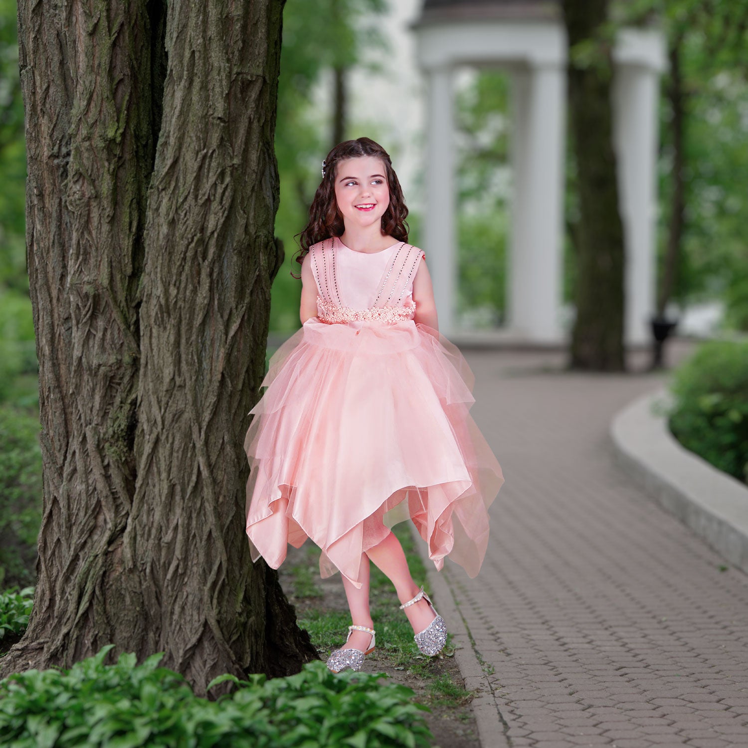 Arianna Dress - Pink